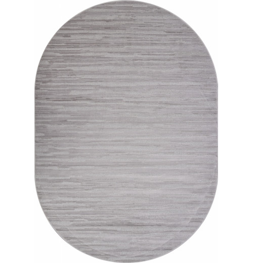 Ковер DIOS F441 GRAY Овал 