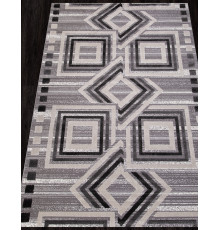 Ковер ECLIPSE QP015 WHITE / D.GRAY Прямоугольник