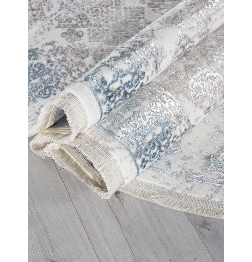 Ковер EFSAN L252A CREAM SHRINK / BLUE FDY 