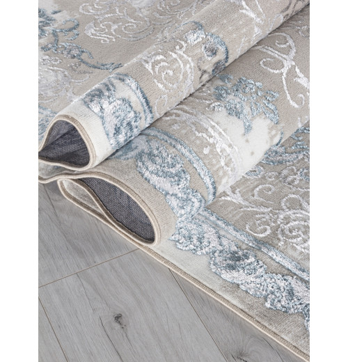 Ковер EFSAN L278A CREAM SHRINK / BLUE FDY Прямоугольник 