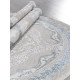 Ковер EFSAN Q010A CREAM SHRINK / BLUE FDY в стиле лофт 