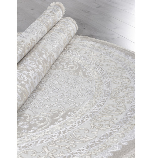 Ковер EFSAN Q011A BEIGE SHRINK / BEIGE FDY в стиле лофт 