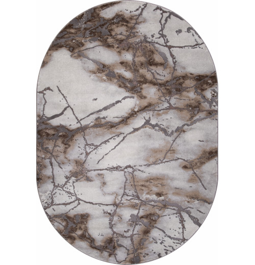 Ковер GRAFF 3270 GRAY-BEIGE Овал 