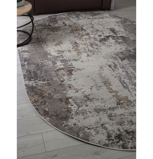 Ковер GRAFF 3319 GRAY-BEIGE Овал 