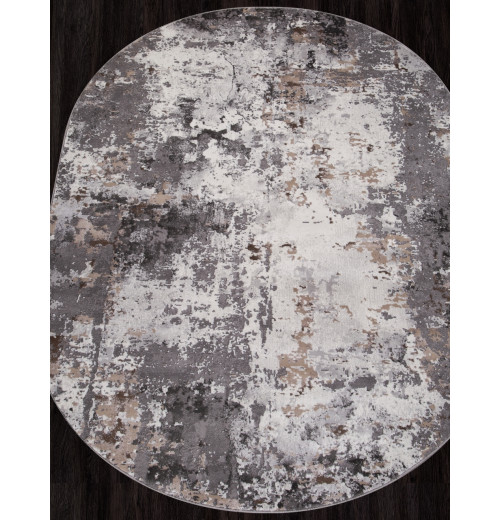 Ковер GRAFF 3319 GRAY-BEIGE Овал 
