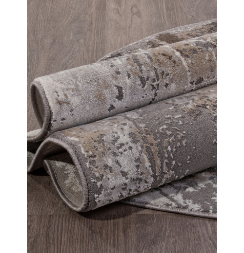 Ковер GRAFF 3433 GRAY-BEIGE Овал 