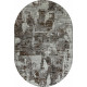 Ковер GRAFF F238 GRAY-BEIGE Овал 