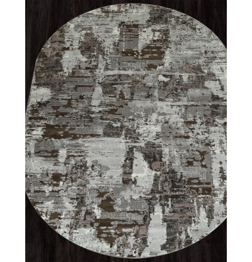 Ковер GRAFF F238 GRAY-BEIGE Овал 