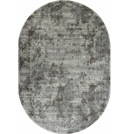 Ковер GRAFF F239 GRAY-BEIGE Овал 