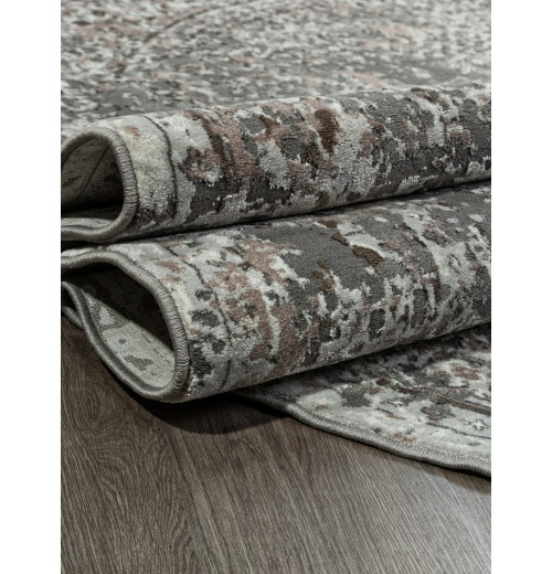 Ковер GRAFF F240 GRAY-BEIGE Овал 