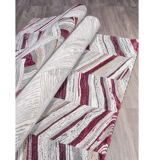 Ковер GRAND 33377 950 GREY / PURPLE Прямоугольник 