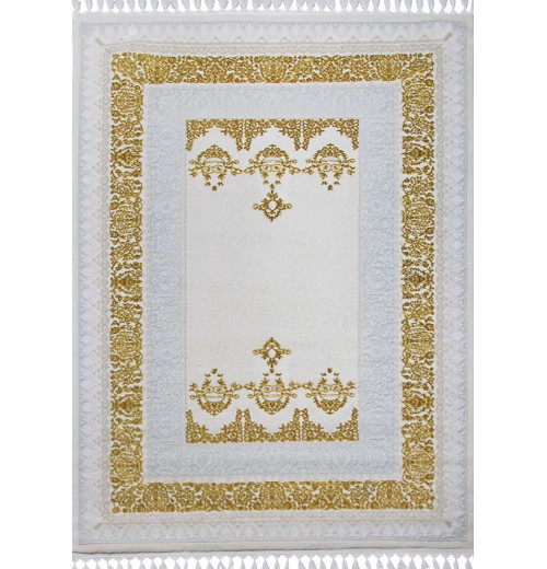 Ковер HUNKAR 08074A BLUE / GOLD Прямоугольник 