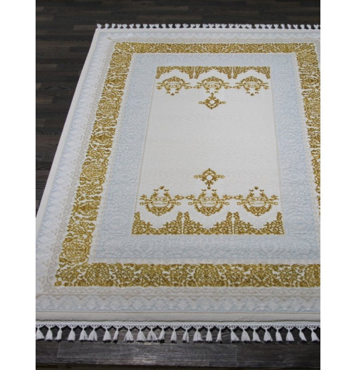 Ковер HUNKAR 08074A BLUE / GOLD Прямоугольник 