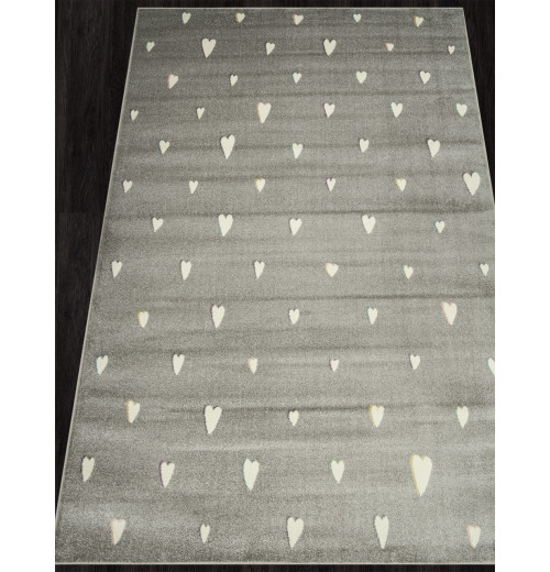 Ковер IZUMRUD C210 LIGHT GRAY Прямоугольник, детский 