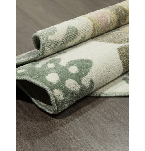Ковер IZUMRUD F261 LIGHT CREAM Круглый детский 