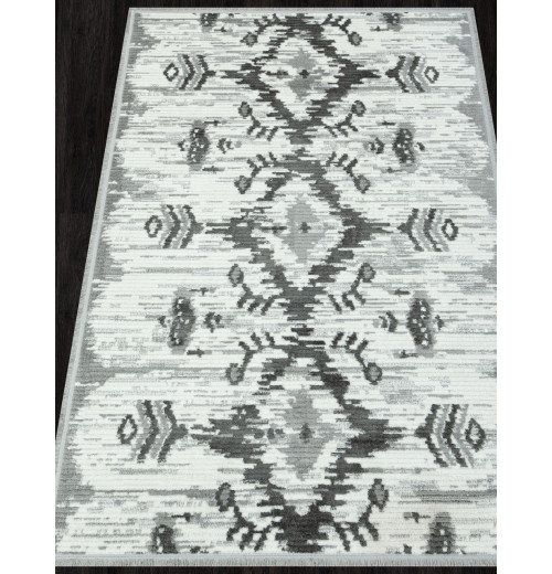Ковер JOLI A940AW P.WHITE / L.GREY Прямоугольник 