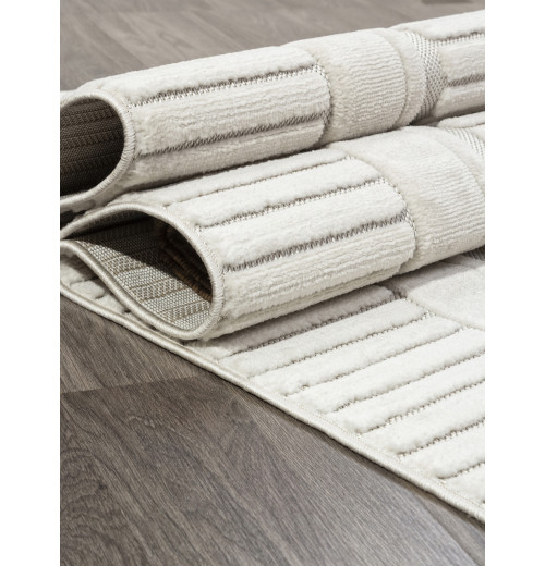 Ковер JUNO D785AW CREAM / CREAM Прямоугольник 