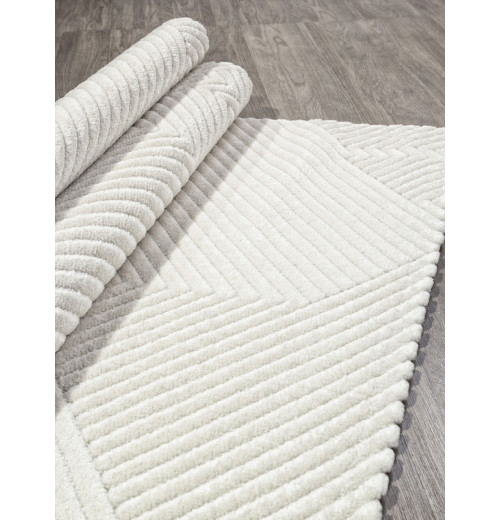 Ковер JUNO E857AW CREAM / CREAM Прямоугольник 