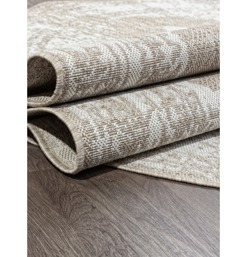 Ковер KAIR s129 BEIGE Овал 
