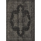 Ковер KAIR s129 BLACK-GRAY Прямоугольник, палас 