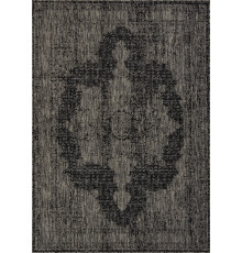 Ковер KAIR s129 BLACK-GRAY Прямоугольник, палас