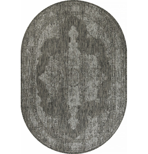 Ковер KAIR s129 GRAY Овал 