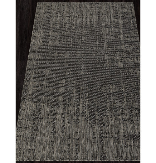 Ковер KAIR S131 BLACK-GRAY, палас Прямоугольник 