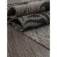 Ковер KAIR S132 BLACK-GRAY Прямоугольник 