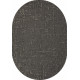 Ковер KAIR S136 BLACK-GRAY Овал 