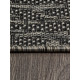 Ковер KAIR S136 BLACK-GRAY Овал 