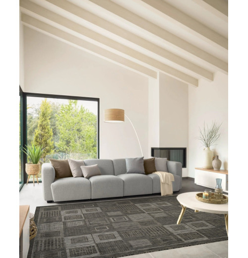 Ковер KAIR S138 GRAY Прямоугольник 
