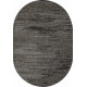 Ковер KAIR S143 BLACK-GRAY Овал 
