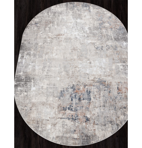 Ковер KIRKE 02950A BLUE / BEIGE Овал 