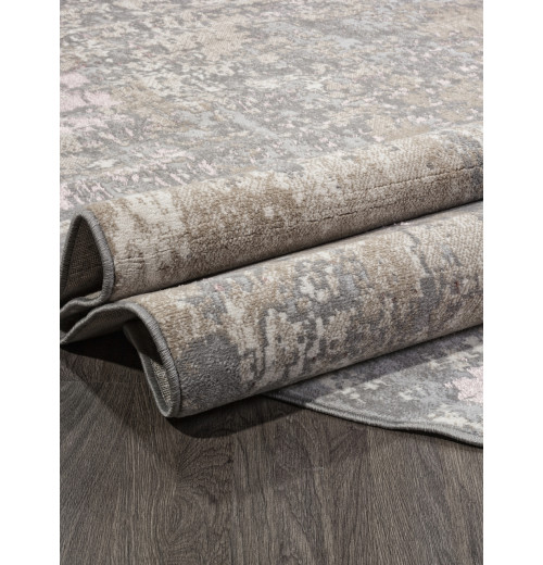 Ковер LIMAN F163 BEIGE-PINK Овал 