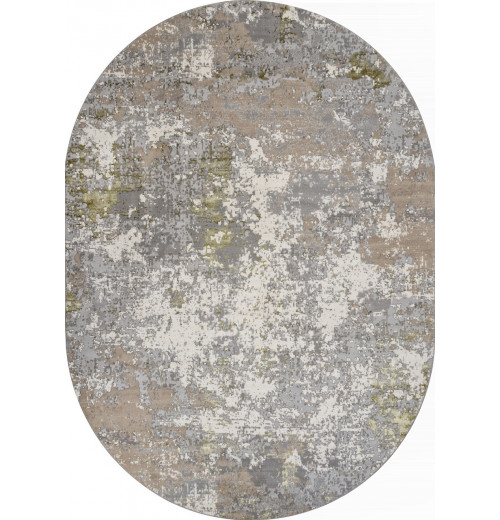 Ковер LIMAN F163 CREAM-GREEN Овал 
