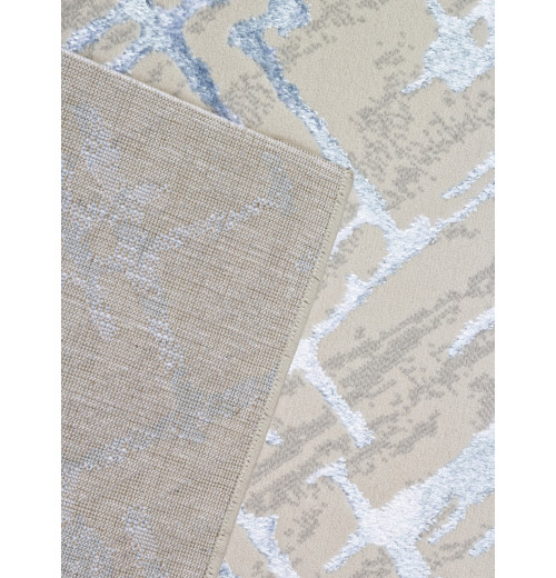 LIMAN F164 CREAM-BLUE Дорожка 
