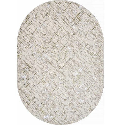 Ковер LIMAN F164 CREAM-GREEN Овал 