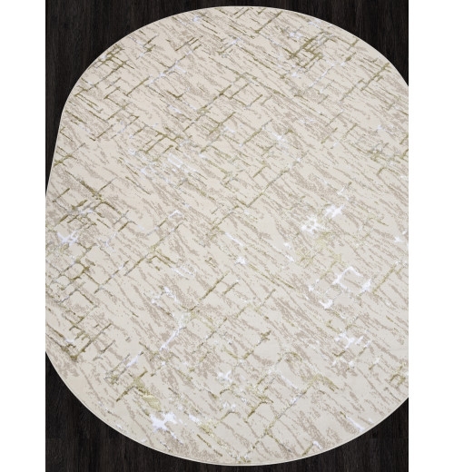 Ковер LIMAN F164 CREAM-GREEN Овал 