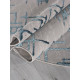 Ковер LIMAN F164 GRAY-D.BLUE Овал 
