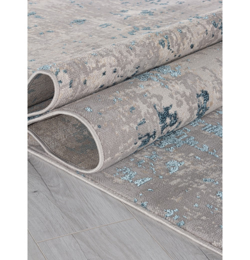 Ковер LIMAN F165 GRAY-BLUE Прямоугольник 