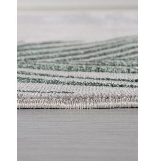 Ковер LIMAN F167 GRAY-D.GREEN Прямоугольник 