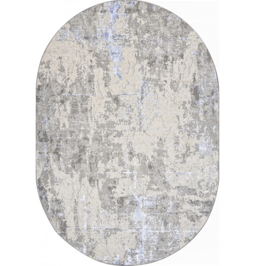 Ковер LIMAN F169 CREAM-BLUE Овал 