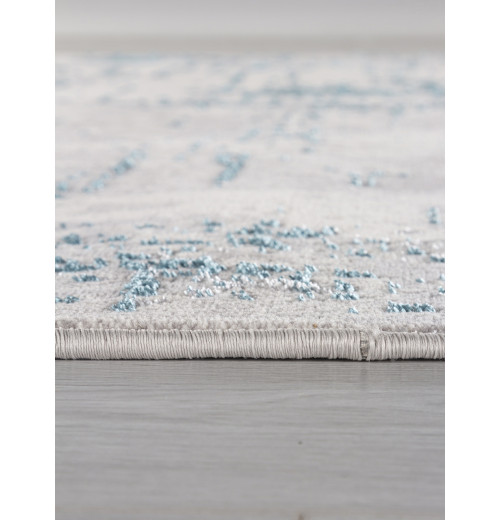 Ковер LIMAN F169 CREAM-D.BLUE Овал 