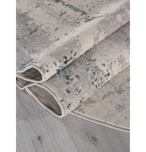 Ковер LIMAN F169 CREAM-D.GREEN Овал 