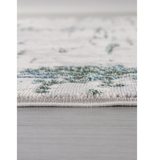 Ковер LIMAN F169 CREAM-D.GREEN Прямоугольник 