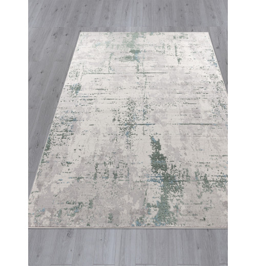 Ковер LIMAN F169 CREAM-D.GREEN Прямоугольник 