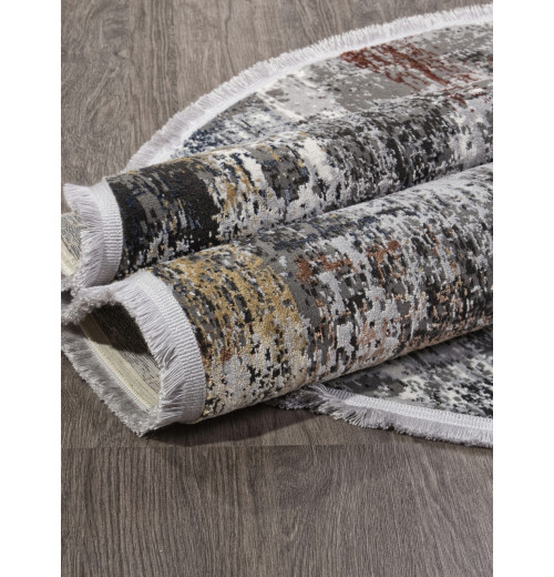 Ковер LISSABON SI021M MULTI / GREY Овал 