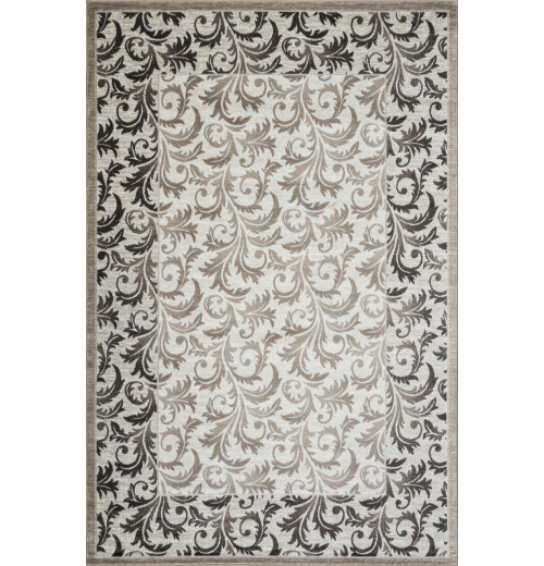 Ковер LUXE L011 CREAM-BROWN Прямоугольник 