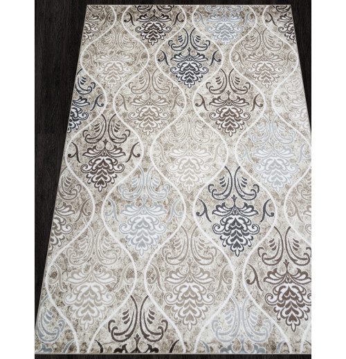 Ковер LUXE L013 CREAM-BROWN Прямоугольник 