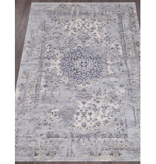 Ковер MARDAN 5106A COKEN D.GREY / BLUE Прямоугольник